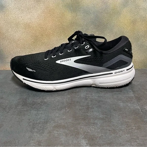 Brooks Ghost 15 1203501B012 Women's Black/White Running Shoes Size 9.5B - Picture 14 of 16